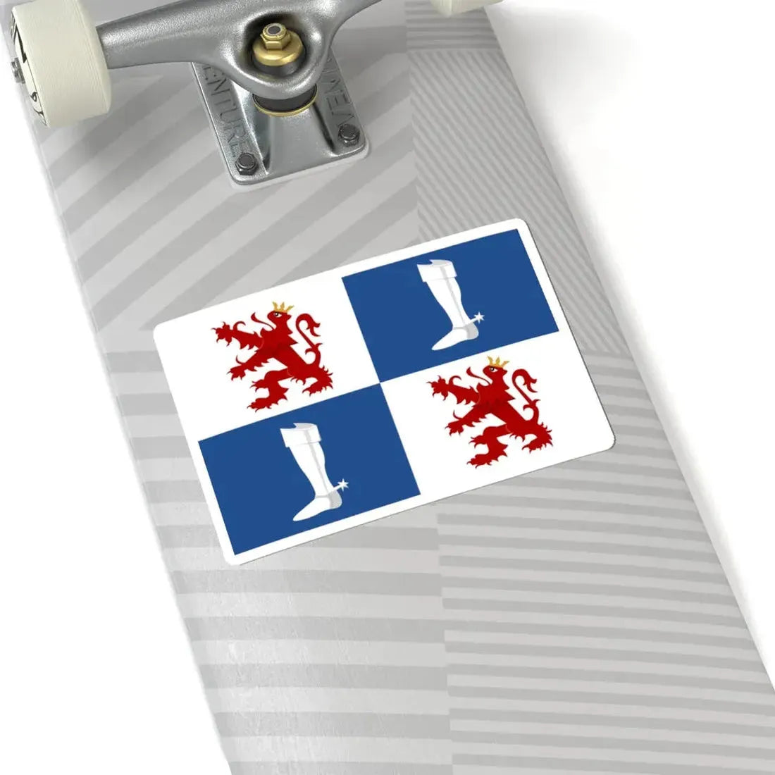 Linter vlag (Belgium) STICKER Vinyl Kiss-Cut Decal - The Sticker Space
