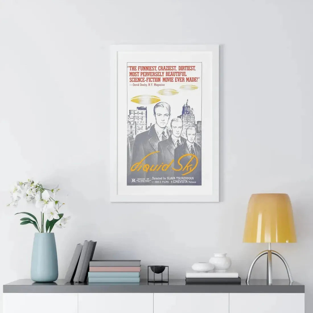 LIQUID SKY (2) 1982 - Framed Movie Poster - The Sticker Space