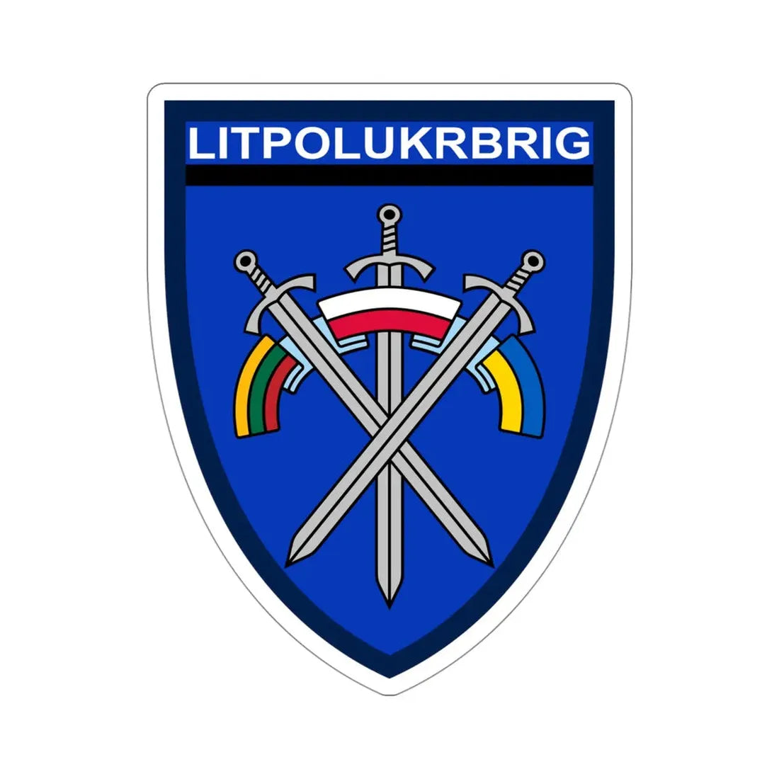 LITPOLUKRBRIG 2 (Ukraine) STICKER Vinyl Die-Cut Decal - The Sticker Space