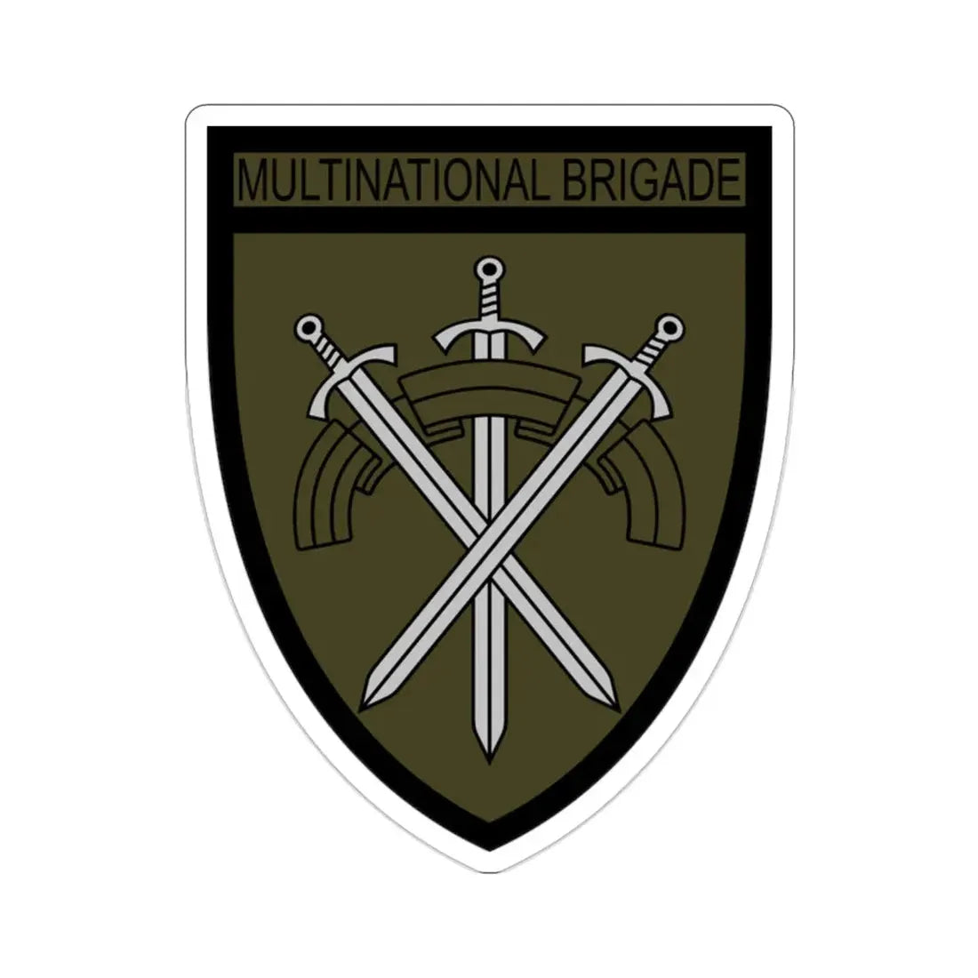 LITPOLUKRBRIG Multinational 2 (Ukraine) STICKER Vinyl Die-Cut Decal - The Sticker Space