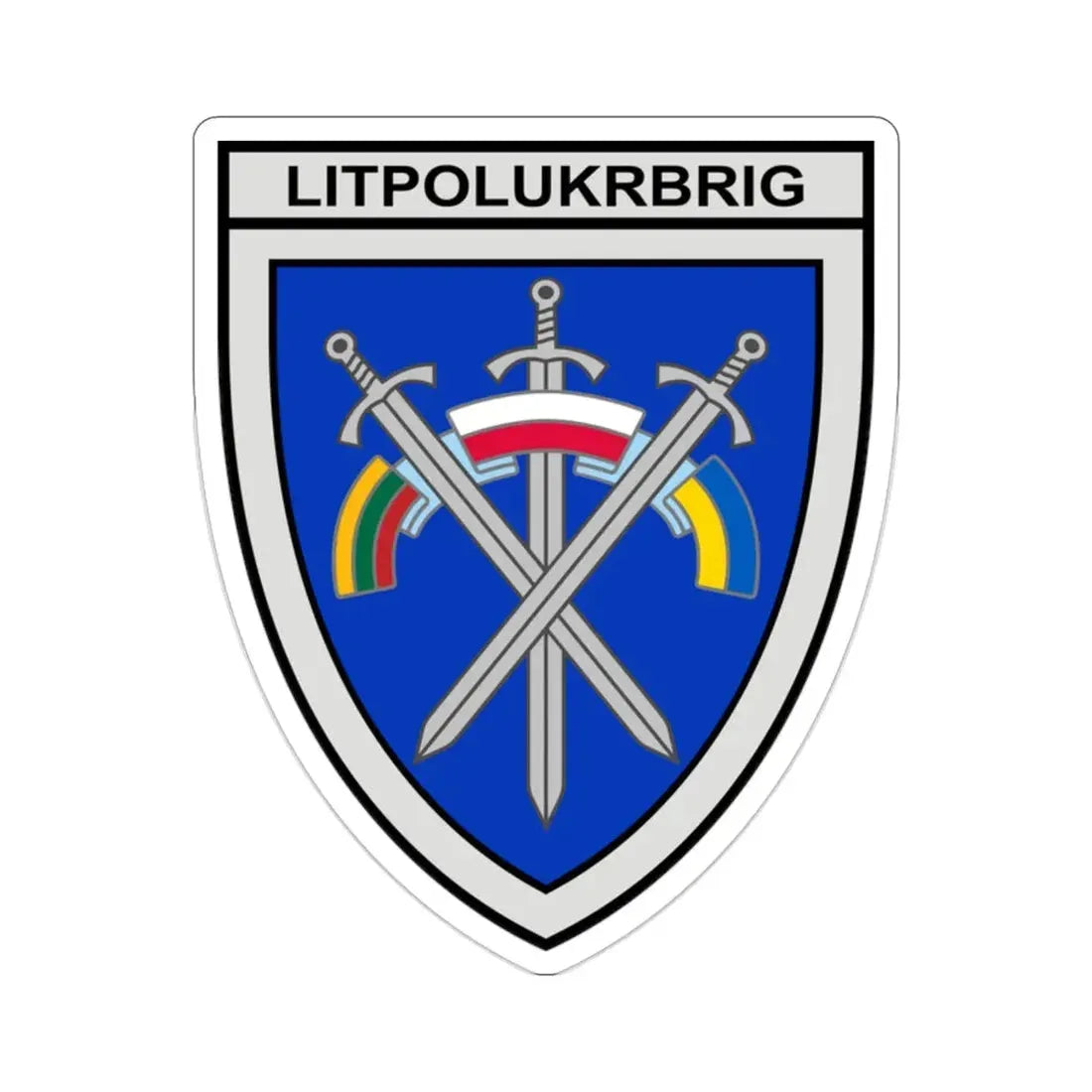 LITPOLUKRBRIG (Ukraine) STICKER Vinyl Die-Cut Decal - The Sticker Space