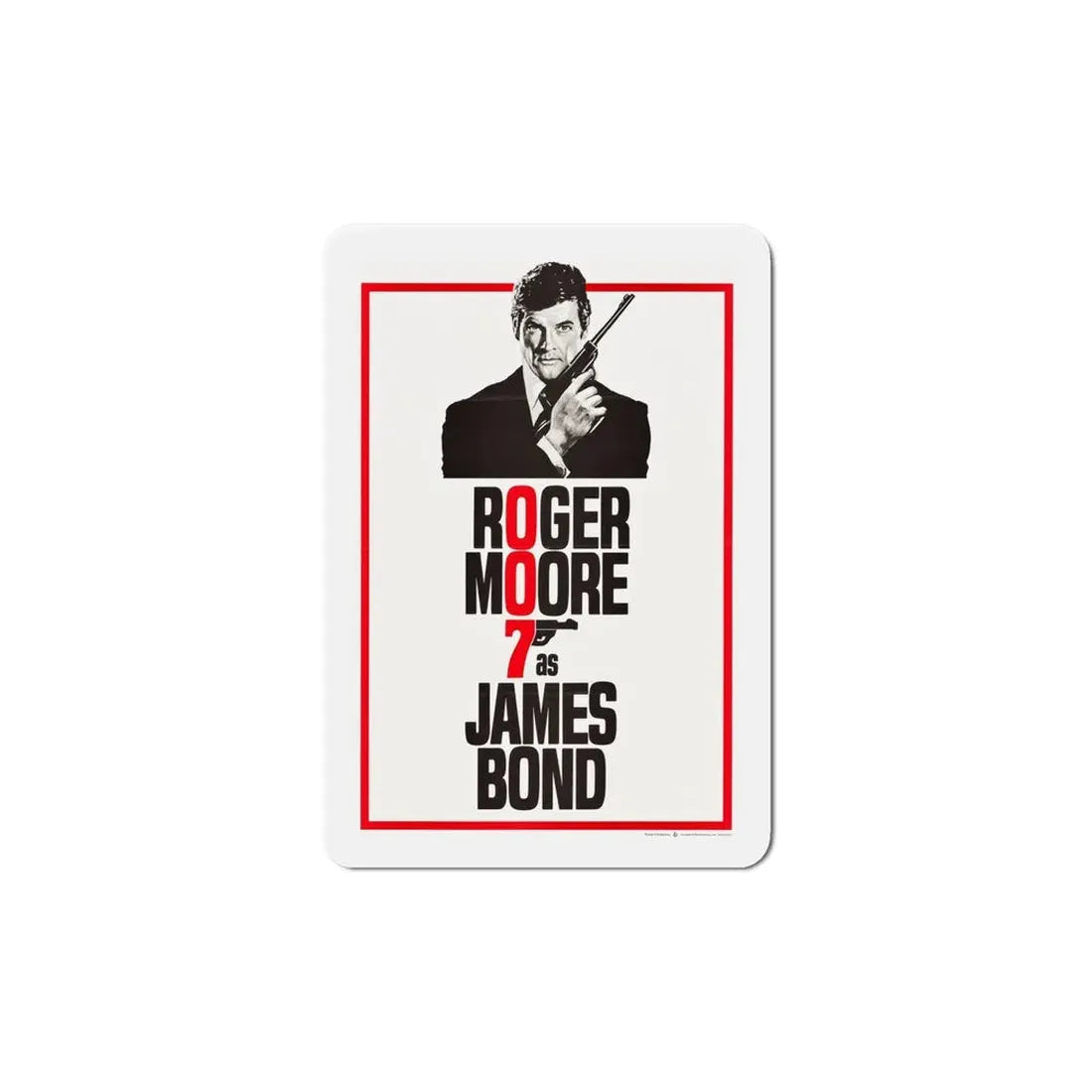 Live and Let Die 1973 Movie Poster Refrigerator Magnet - The Sticker Space