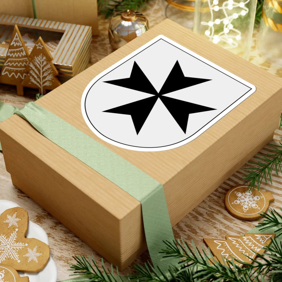 Livgardet 116. personskyddskompaniet vapen (Sweden) (Coat of Arms) STICKER Vinyl Kiss-Cut Decal - The Sticker Space