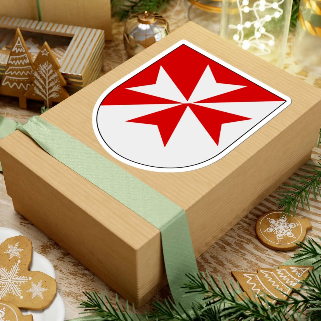 Livgardet 13. säkerhetsbataljonen vapen (Sweden) (Coat of Arms) STICKER Vinyl Kiss-Cut Decal - The Sticker Space