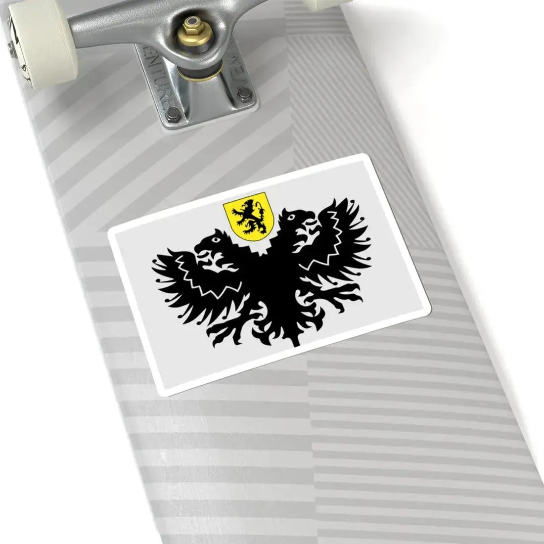 Lo-Reninge vlag (Belgium) STICKER Vinyl Kiss-Cut Decal - The Sticker Space