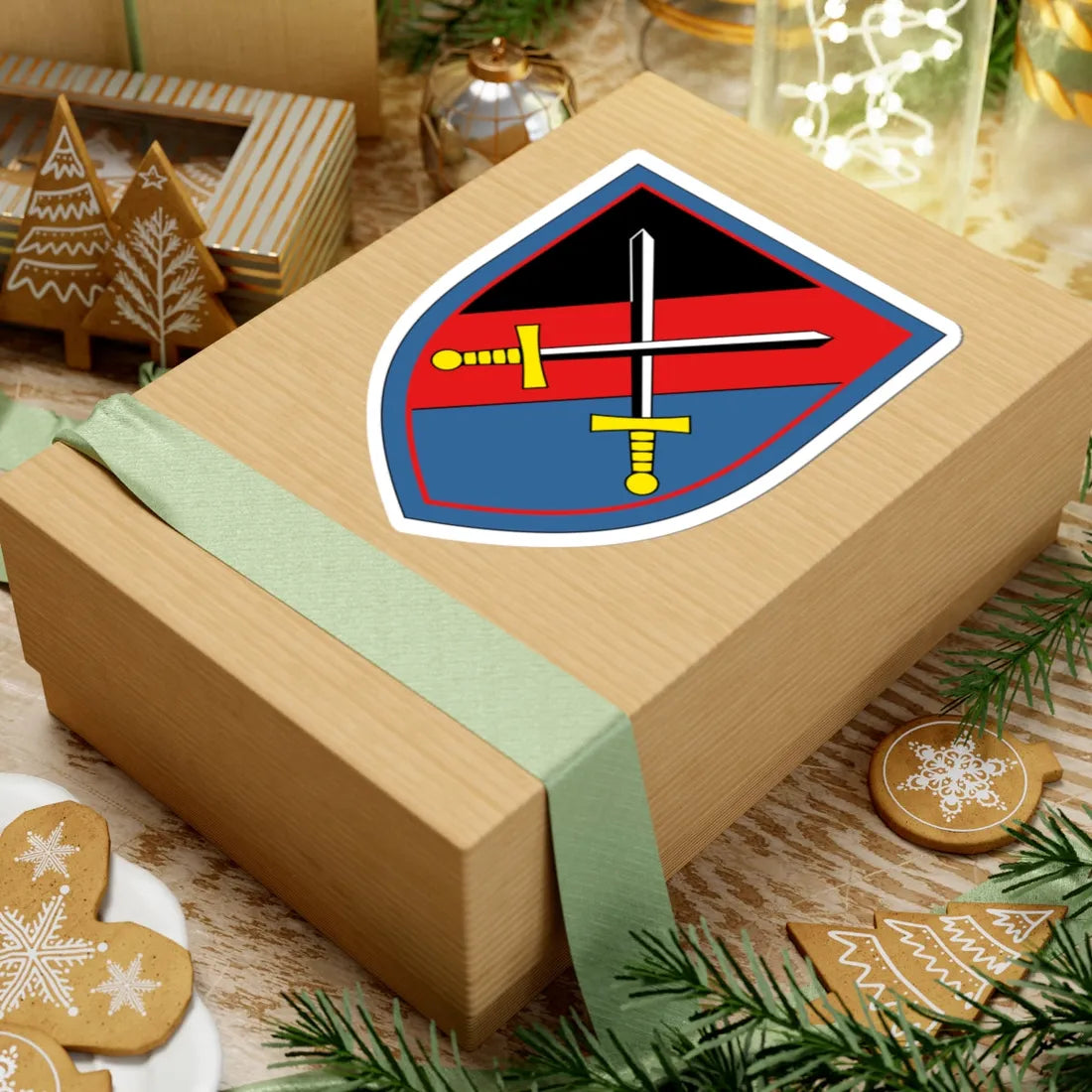 Logistikbrigade 200 Bundeswehr (Germany) (Coat of Arms) STICKER Vinyl Kiss-Cut Decal - The Sticker Space