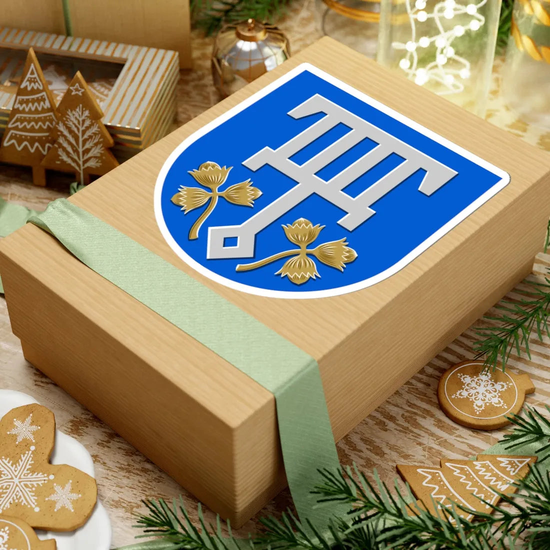 Lohja.vaakuna (Finland) (Coat of Arms) STICKER Vinyl Kiss-Cut Decal - The Sticker Space