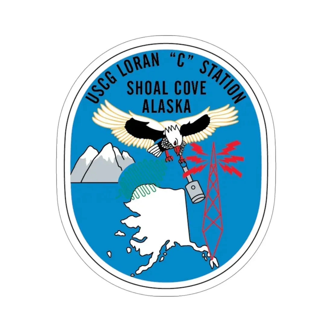 LORSTA Shoal Cove (U.S. Coast Guard) STICKER Vinyl Die-Cut Decal - The Sticker Space