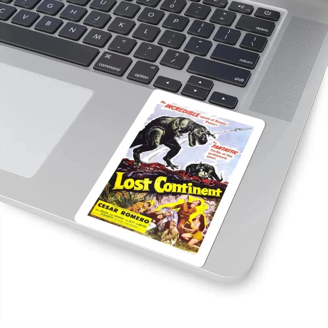 LOST CONTINENT 1951 Movie Poster - STICKER Vinyl Kiss-Cut Decal - The Sticker Space