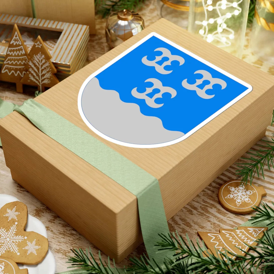 Maalahti.vaakuna (Finland) (Coat of Arms) STICKER Vinyl Kiss-Cut Decal - The Sticker Space