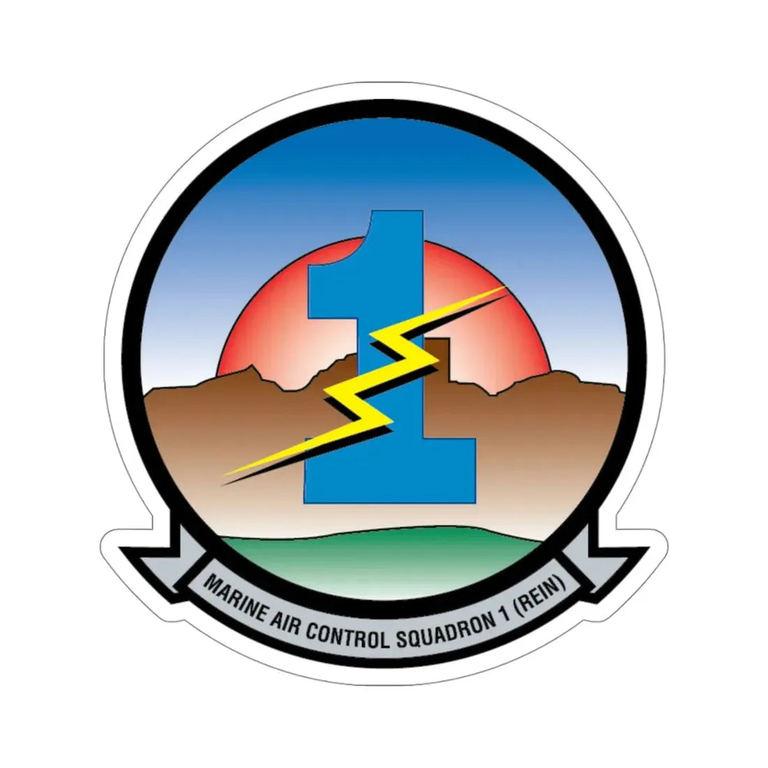 MACS 1 (USMC) STICKER Vinyl Die-Cut Decal - The Sticker Space