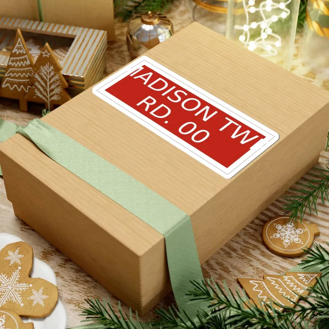 Madison Township Perry County Ohio route shield template (Ohio) (Road Sign) STICKER Vinyl Kiss-Cut Decal - The Sticker Space