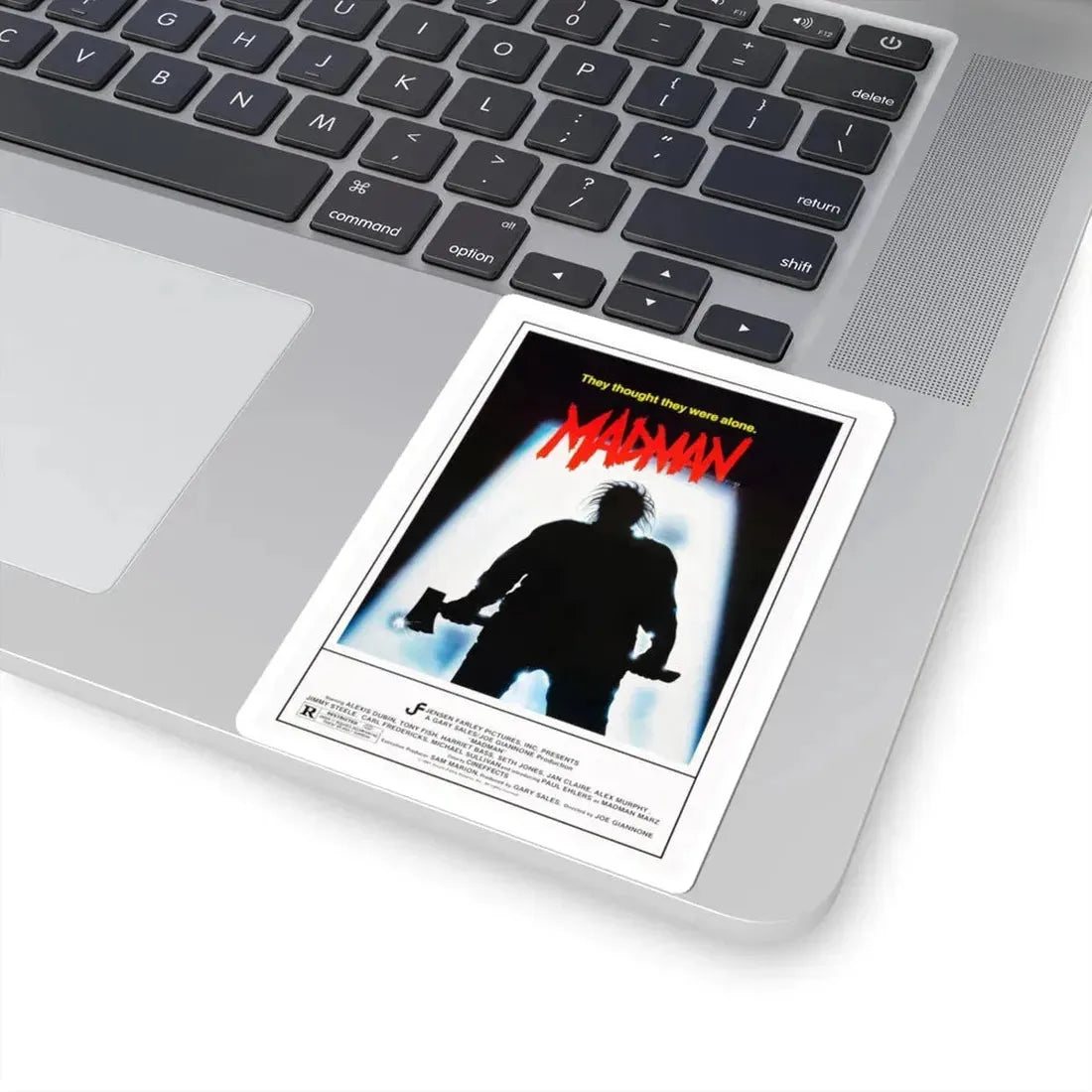 MADMAN 1981 Movie Poster - STICKER Vinyl Kiss-Cut Decal - The Sticker Space