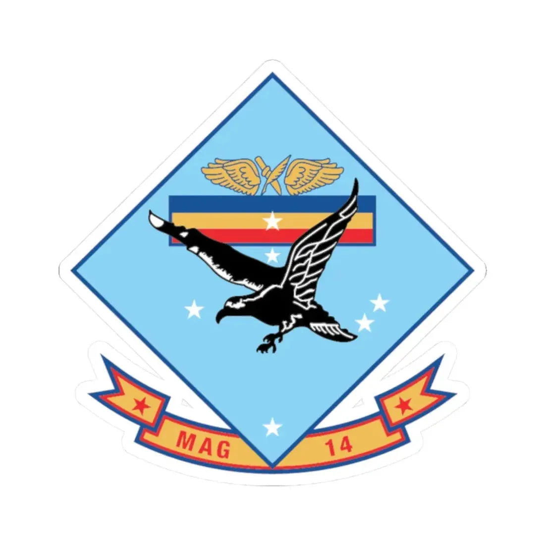 MAG 14 (USMC) STICKER Vinyl Kiss-Cut Decal - The Sticker Space