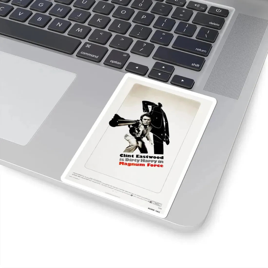 Magnum Force 1973 Movie Poster - STICKER Vinyl Kiss-Cut Decal - The Sticker Space