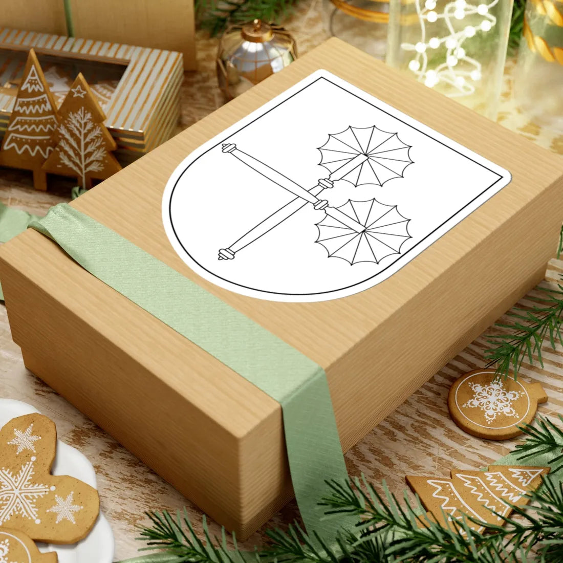 Magnus Laurensson Färla V vapen (Sweden) (Coat of Arms) STICKER Vinyl Kiss-Cut Decal - The Sticker Space