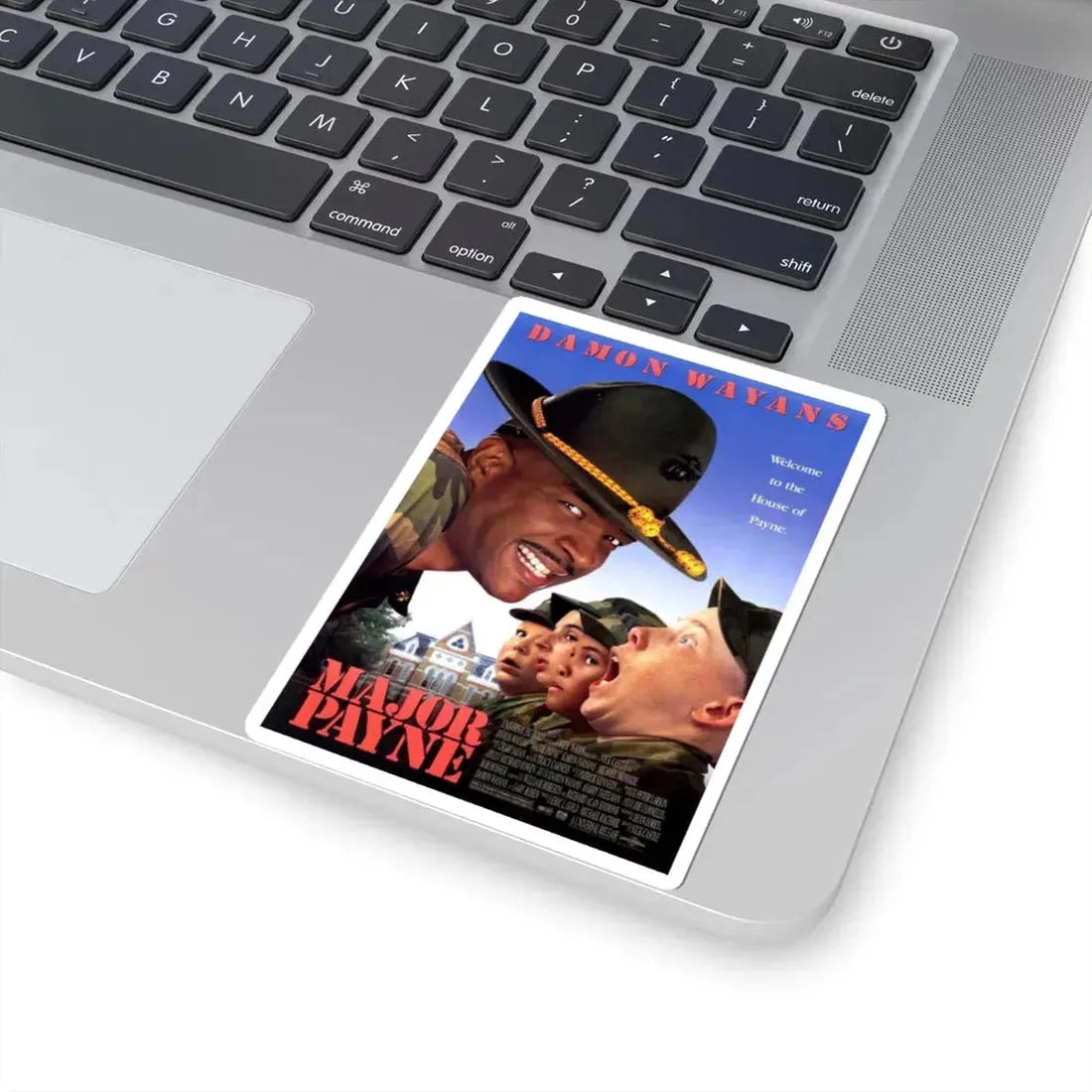 Major Payne 1995 Movie Poster - STICKER Vinyl Kiss-Cut Decal - The Sticker Space