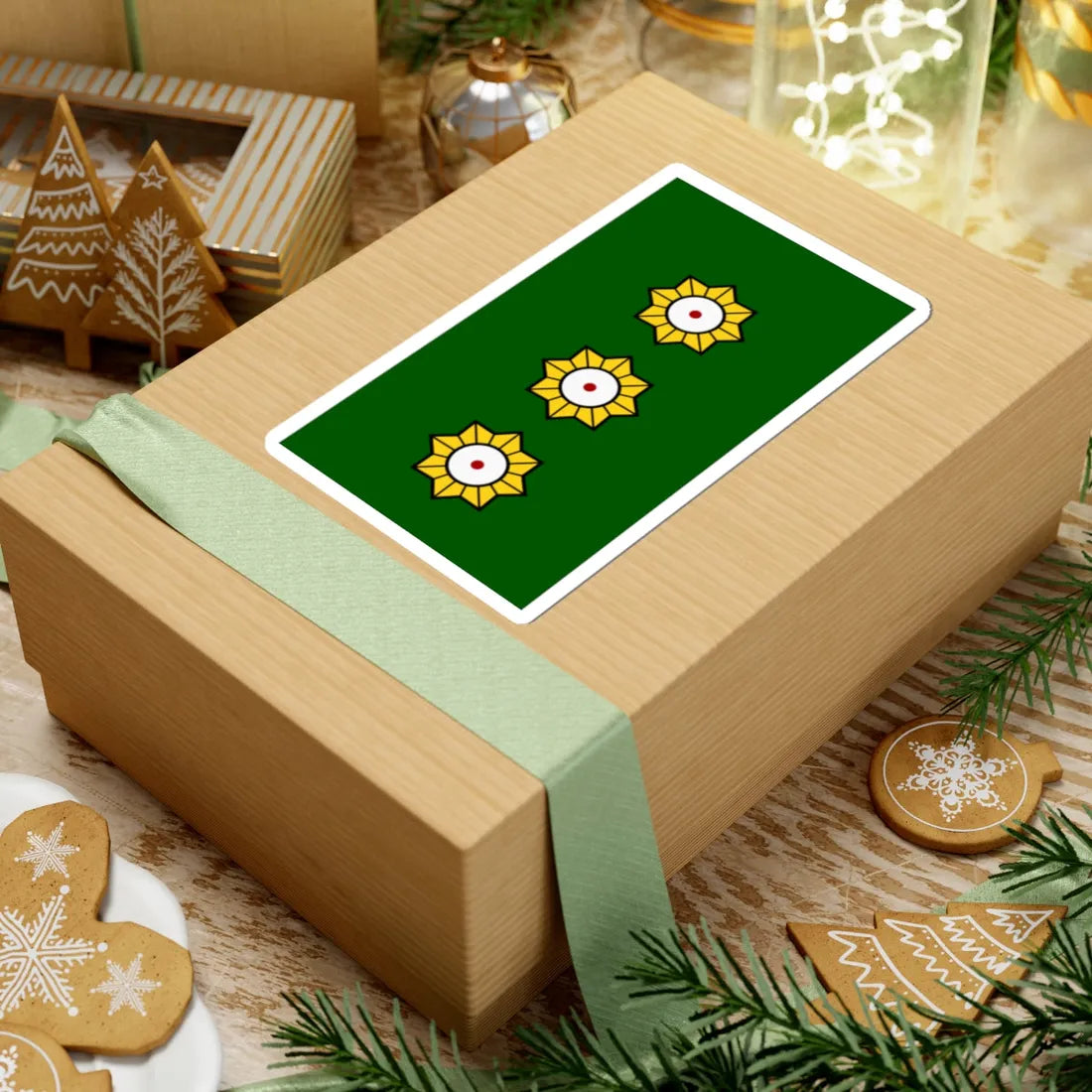 Malaysia army OF 2 (Malaysia) (Military Rank) STICKER Vinyl Kiss-Cut Decal - The Sticker Space