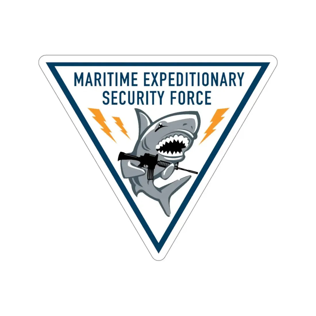 Maritime Expeditionary Security Force (U.S. Navy) STICKER Vinyl Die-Cut Decal - The Sticker Space