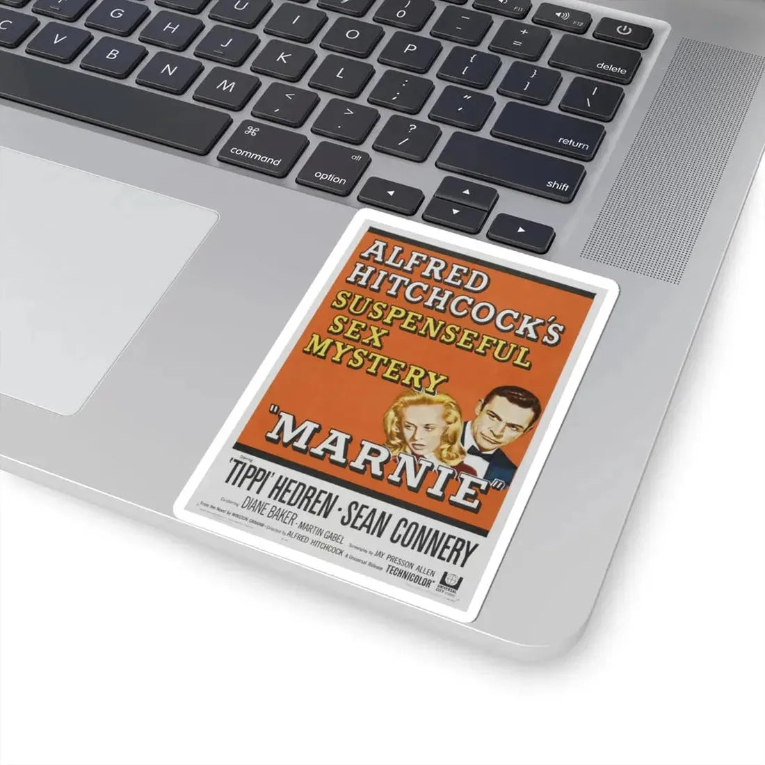 Marnie 1964 Movie Poster - STICKER Vinyl Kiss-Cut Decal - The Sticker Space