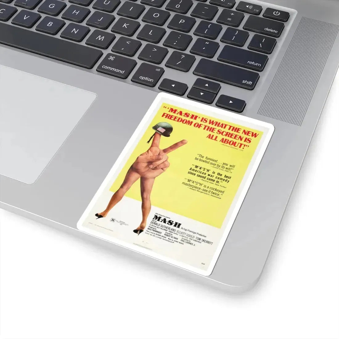 MASH 1970 Movie Poster - STICKER Vinyl Kiss-Cut Decal - The Sticker Space