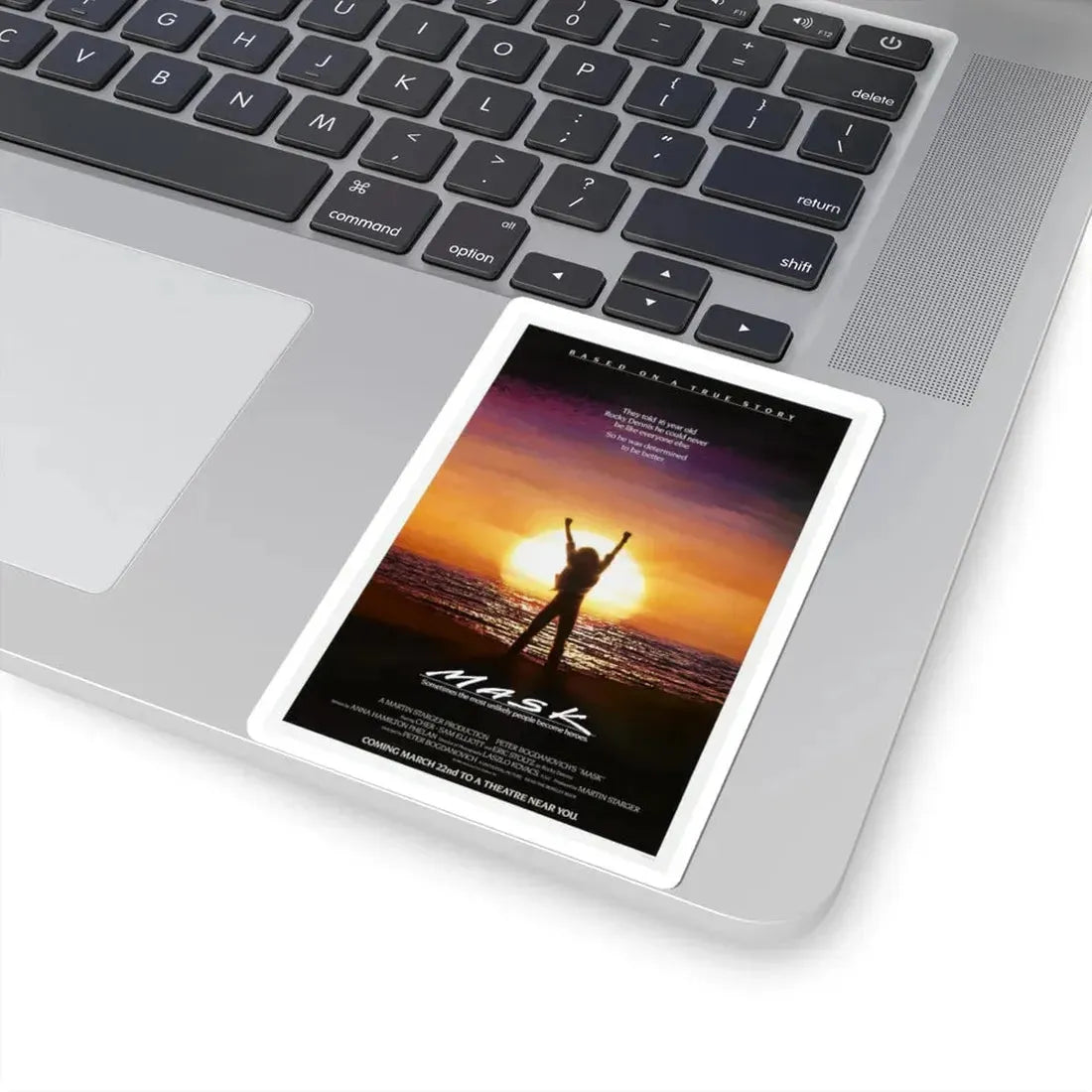 Mask 1985 Movie Poster - STICKER Vinyl Kiss-Cut Decal - The Sticker Space