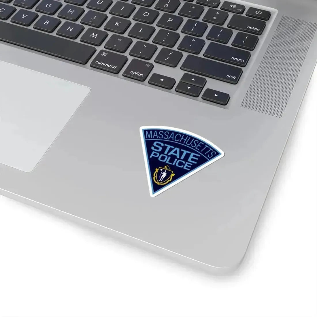 Massachusetts State Police - STICKER Vinyl Kiss-Cut Decal - The Sticker Space
