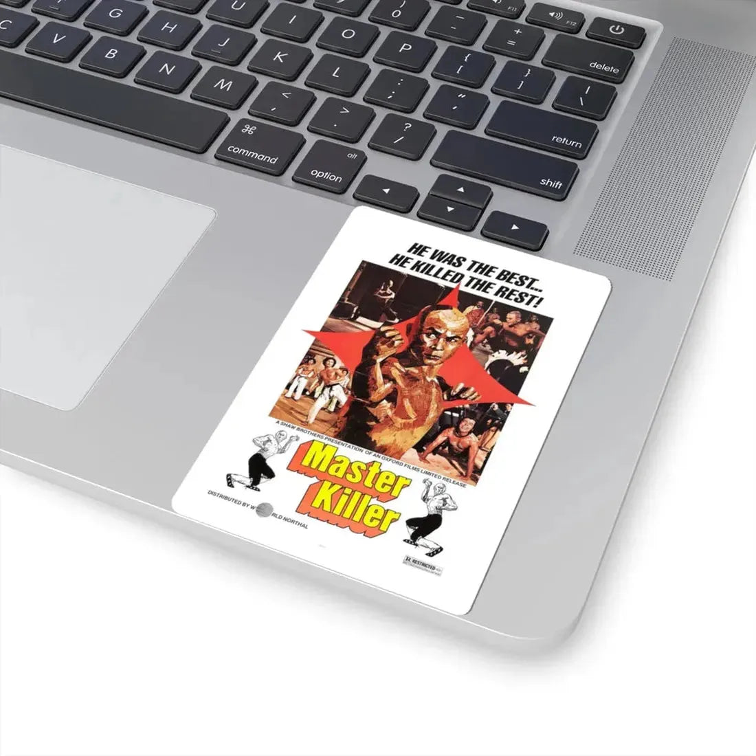 MASTER KILLER (36TH CHAMBER OF SHAOLIN) 1978 Movie Poster - STICKER Vinyl Kiss-Cut Decal - The Sticker Space