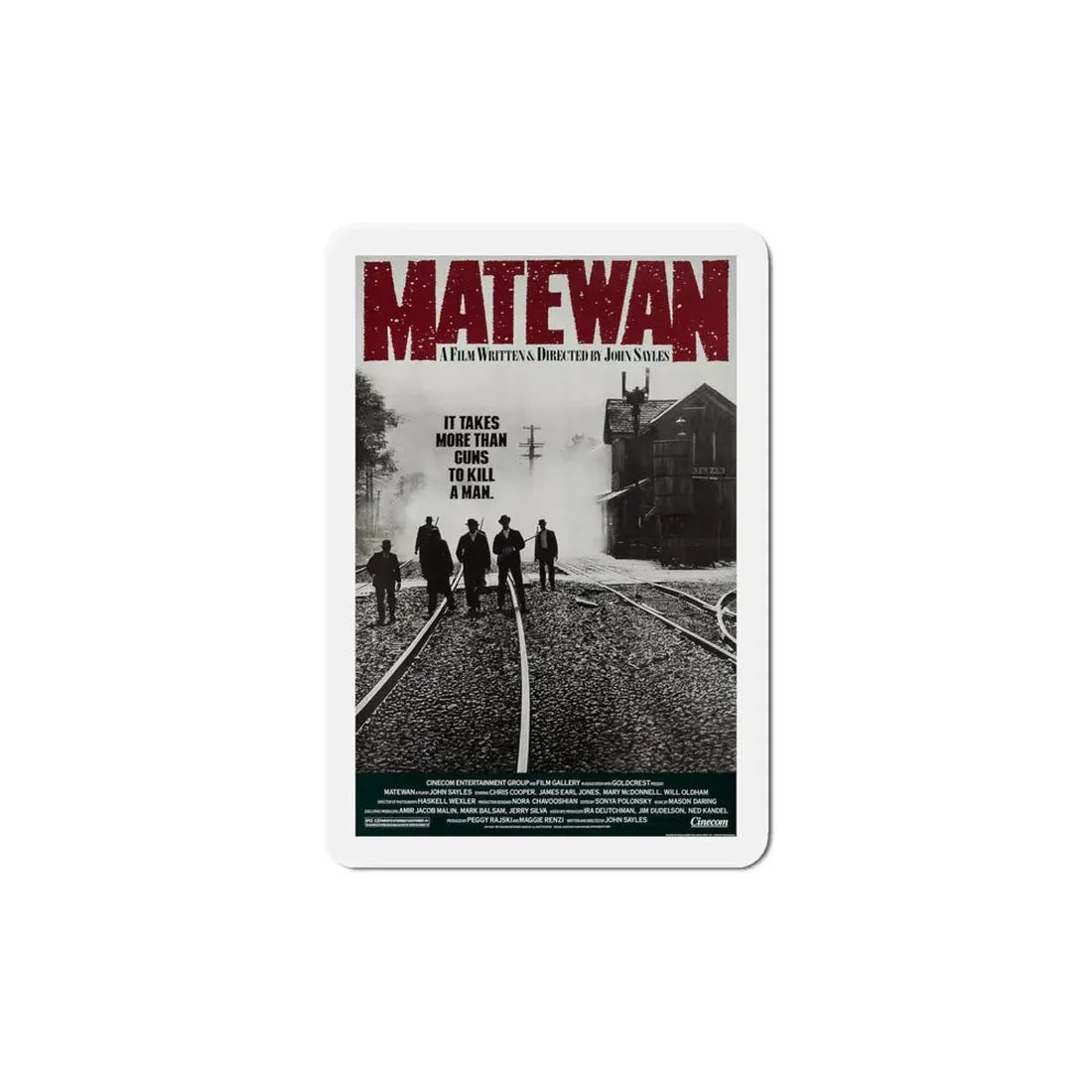 Matewan 1987 Movie Poster Refrigerator Magnet - The Sticker Space