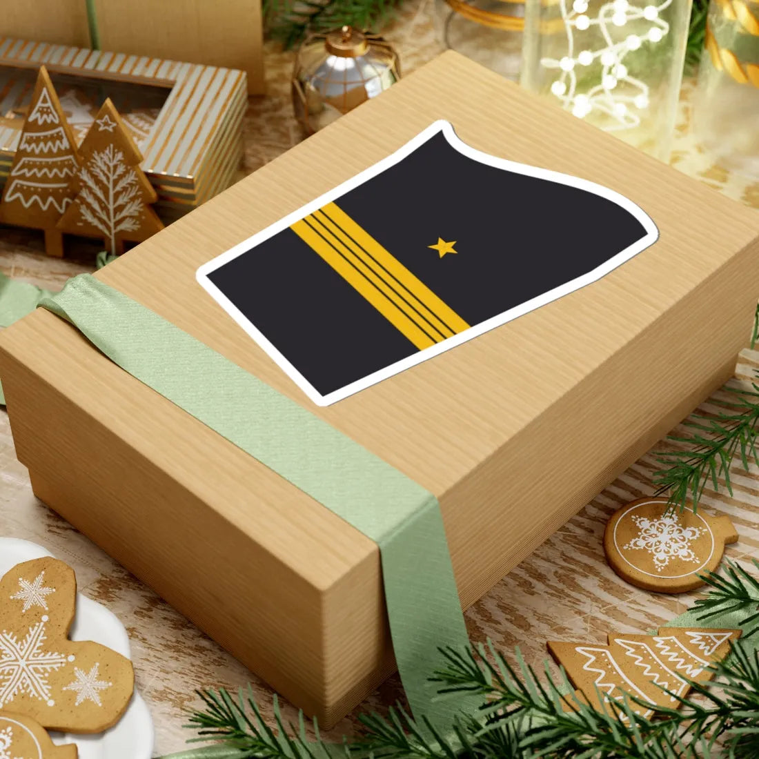 MDJA 44 Stabskapitänleutnant Trp Lu (Military Rank) STICKER Vinyl Kiss-Cut Decal - The Sticker Space