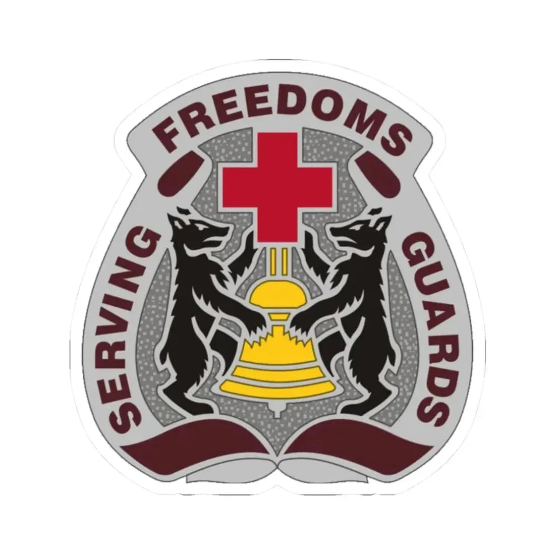 MEDDAC Berlin US (U.S. Army) STICKER Vinyl Kiss-Cut Decal - The Sticker Space