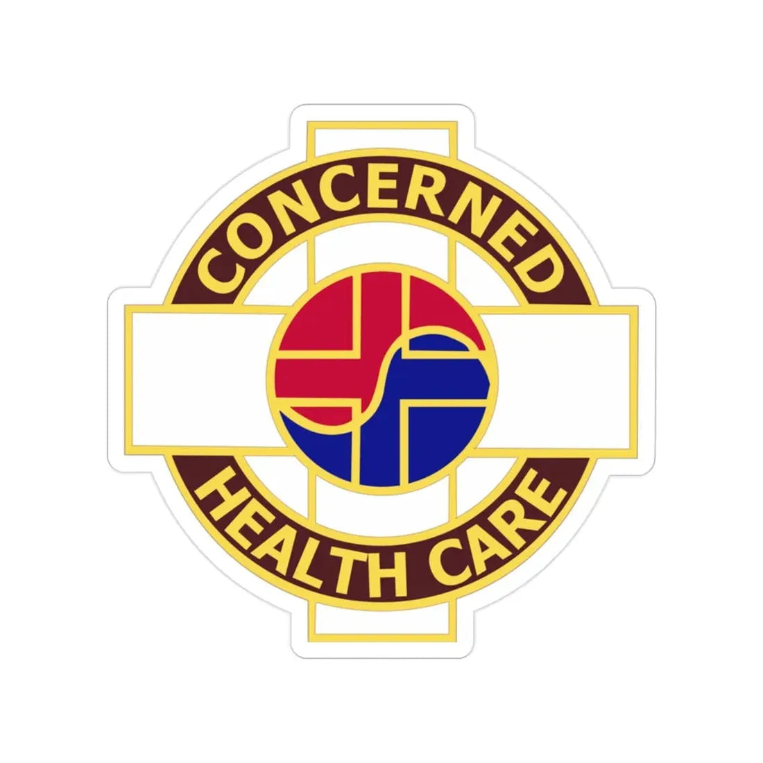 Medical Command Korea (U.S. Army) Transparent STICKER Die-Cut Vinyl Decal - The Sticker Space