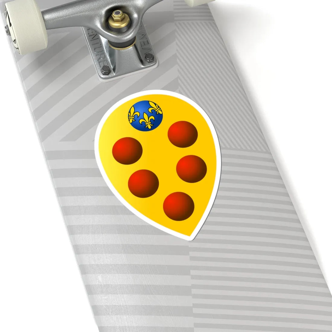 Medici coat of arms (Italy) (Coat of Arms) STICKER Vinyl Kiss-Cut Decal - The Sticker Space