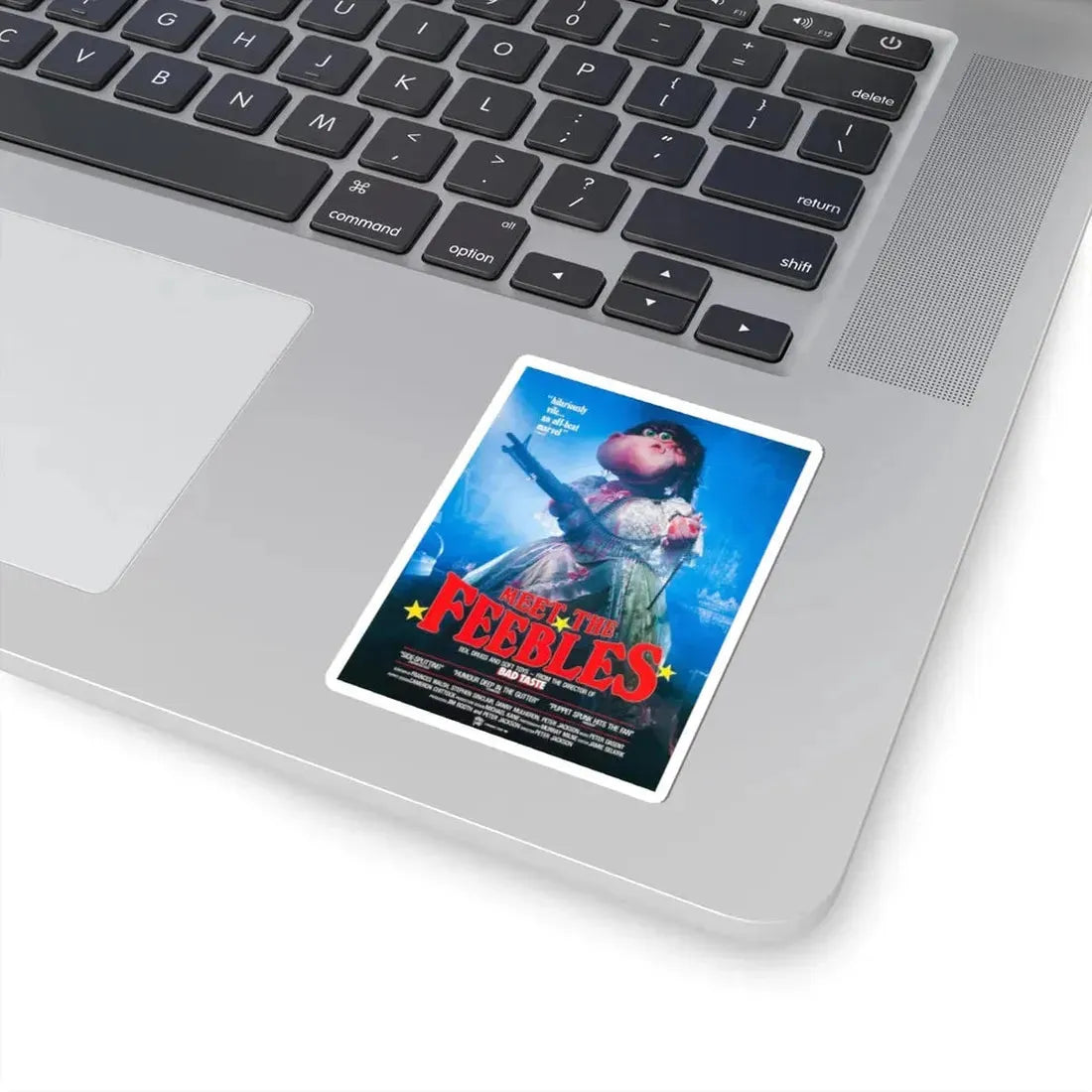 MEET THE FEEBLES (2) 1989 Movie Poster - STICKER Vinyl Kiss-Cut Decal - The Sticker Space