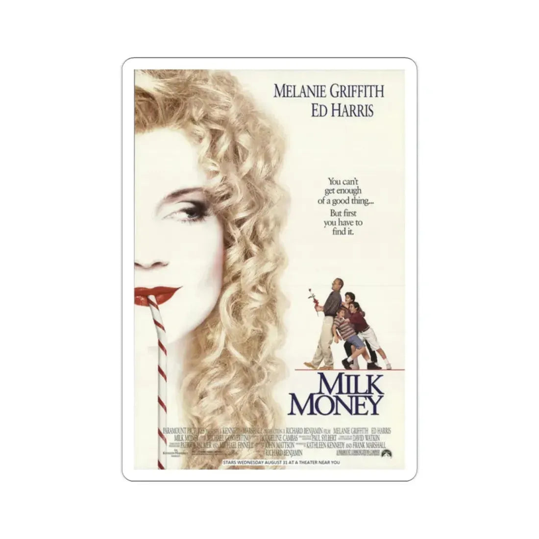 Milk Money 1994 Movie Poster STICKER Vinyl Die-Cut Decal - The Sticker Space