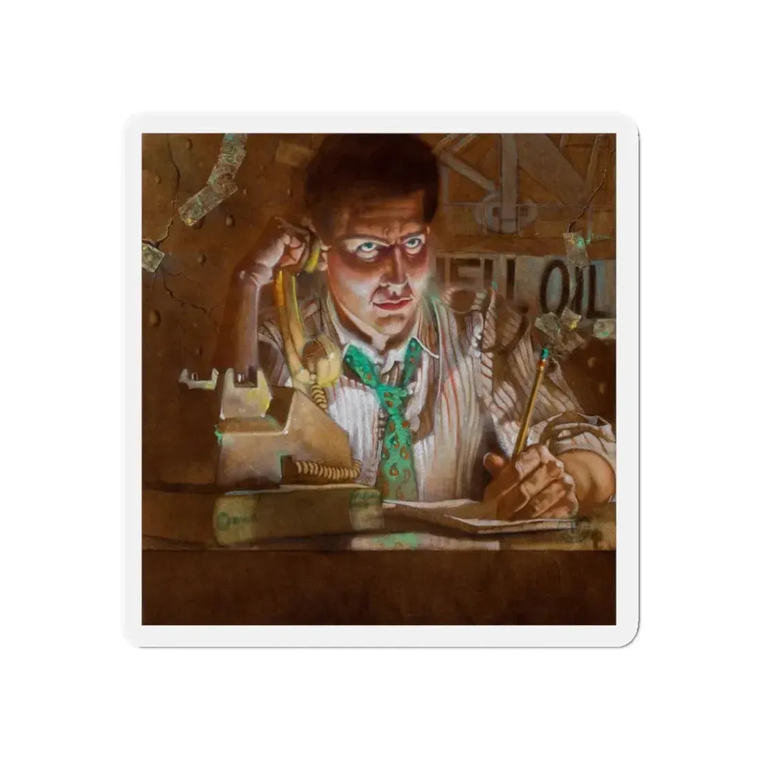 Miscellaneous illustrations 8 (Magazine Illustration) Refrigerator Magnet - The Sticker Space