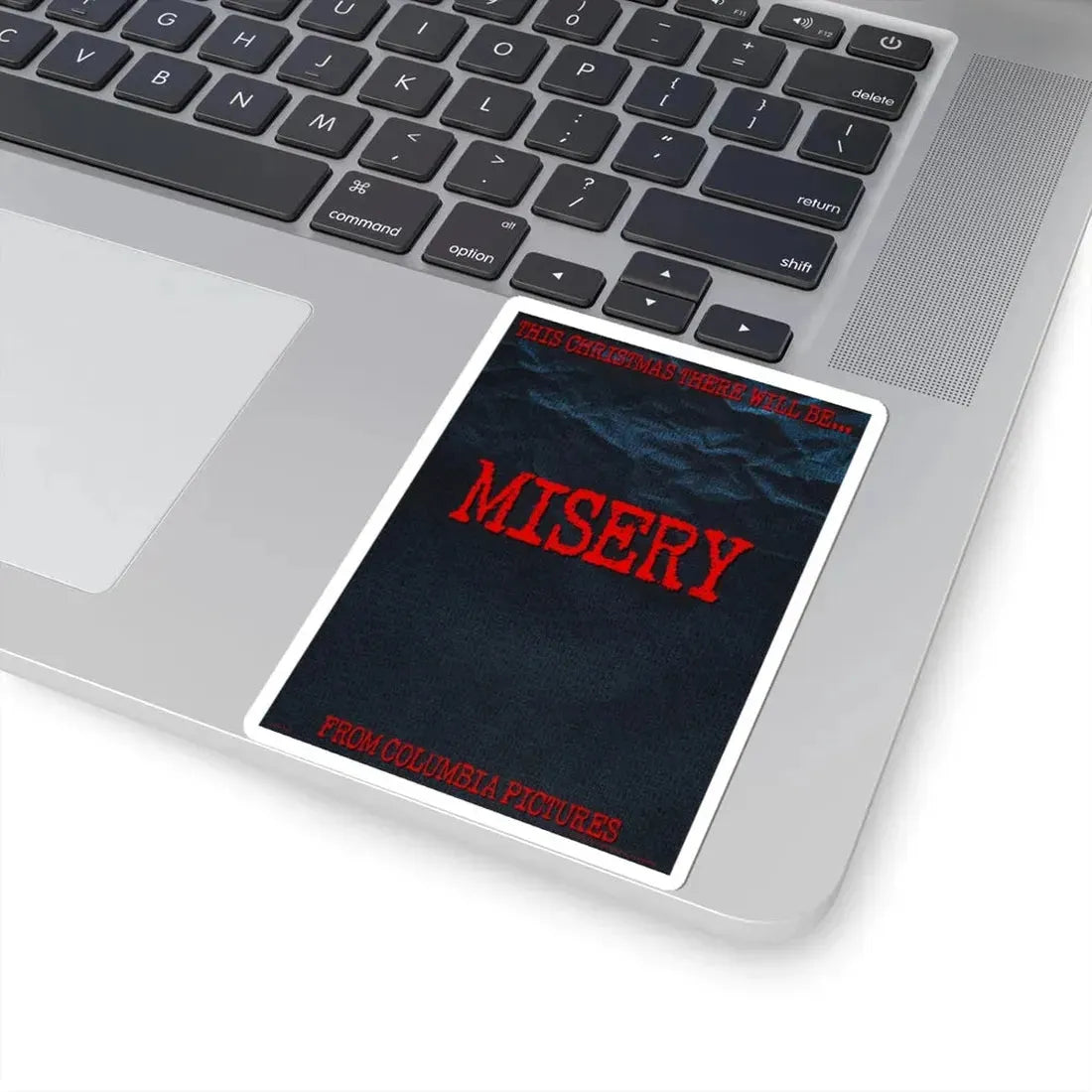 Misery 1990 Movie Poster - STICKER Vinyl Kiss-Cut Decal - The Sticker Space