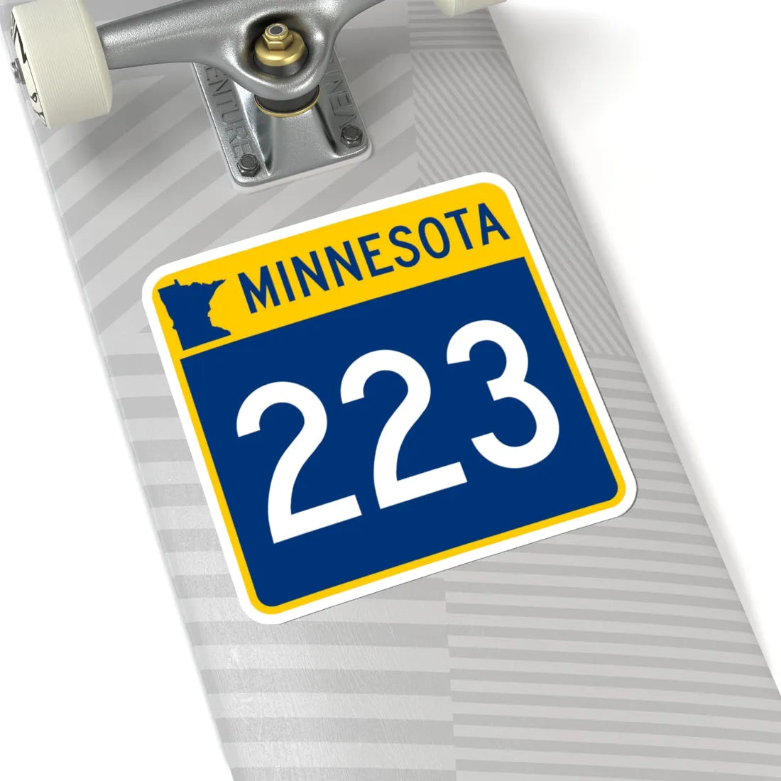 MN-223 (Minnesota) (Road Sign) STICKER Vinyl Kiss-Cut Decal - The Sticker Space