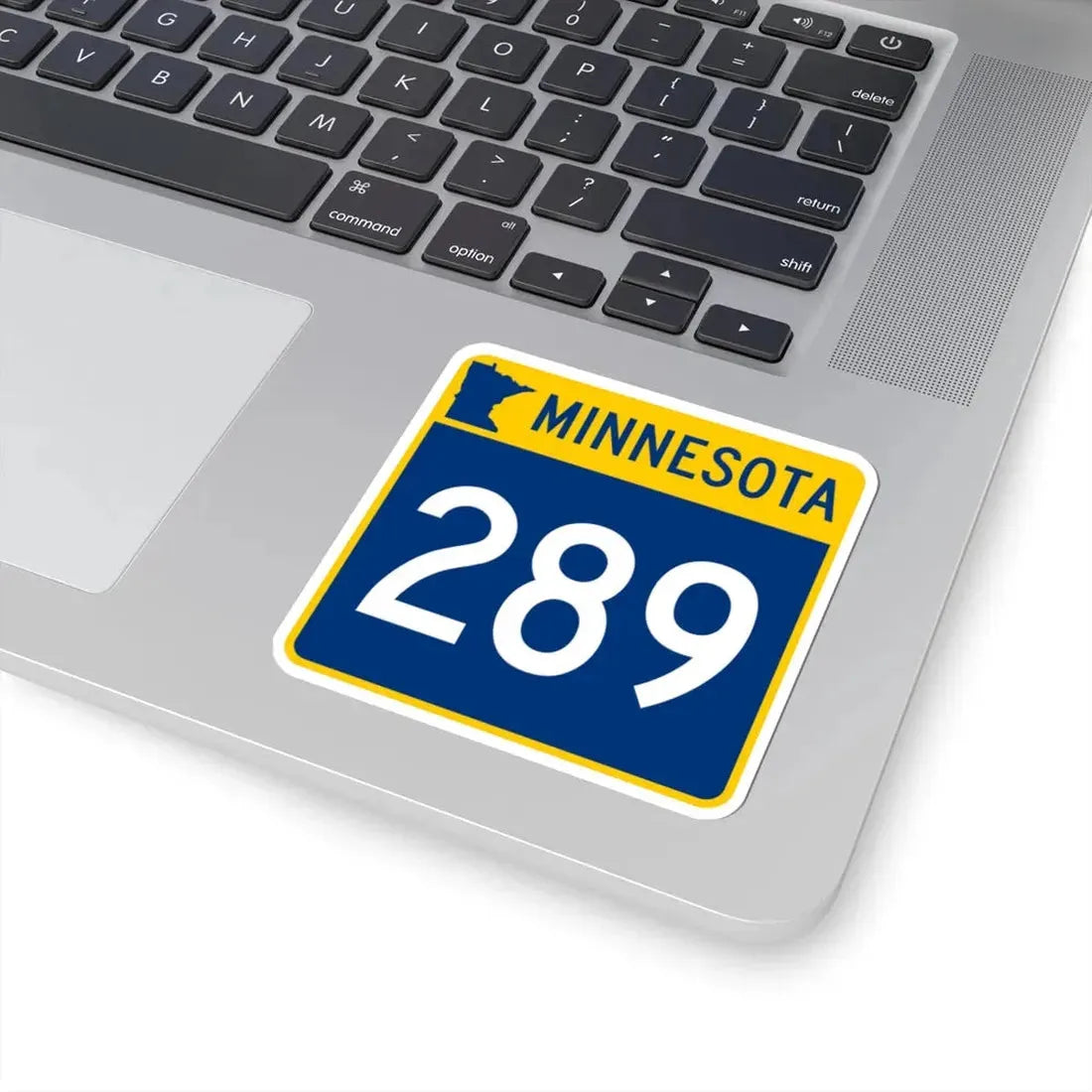MN-289 (Minnesota) (Road Sign) STICKER Vinyl Kiss-Cut Decal - The Sticker Space