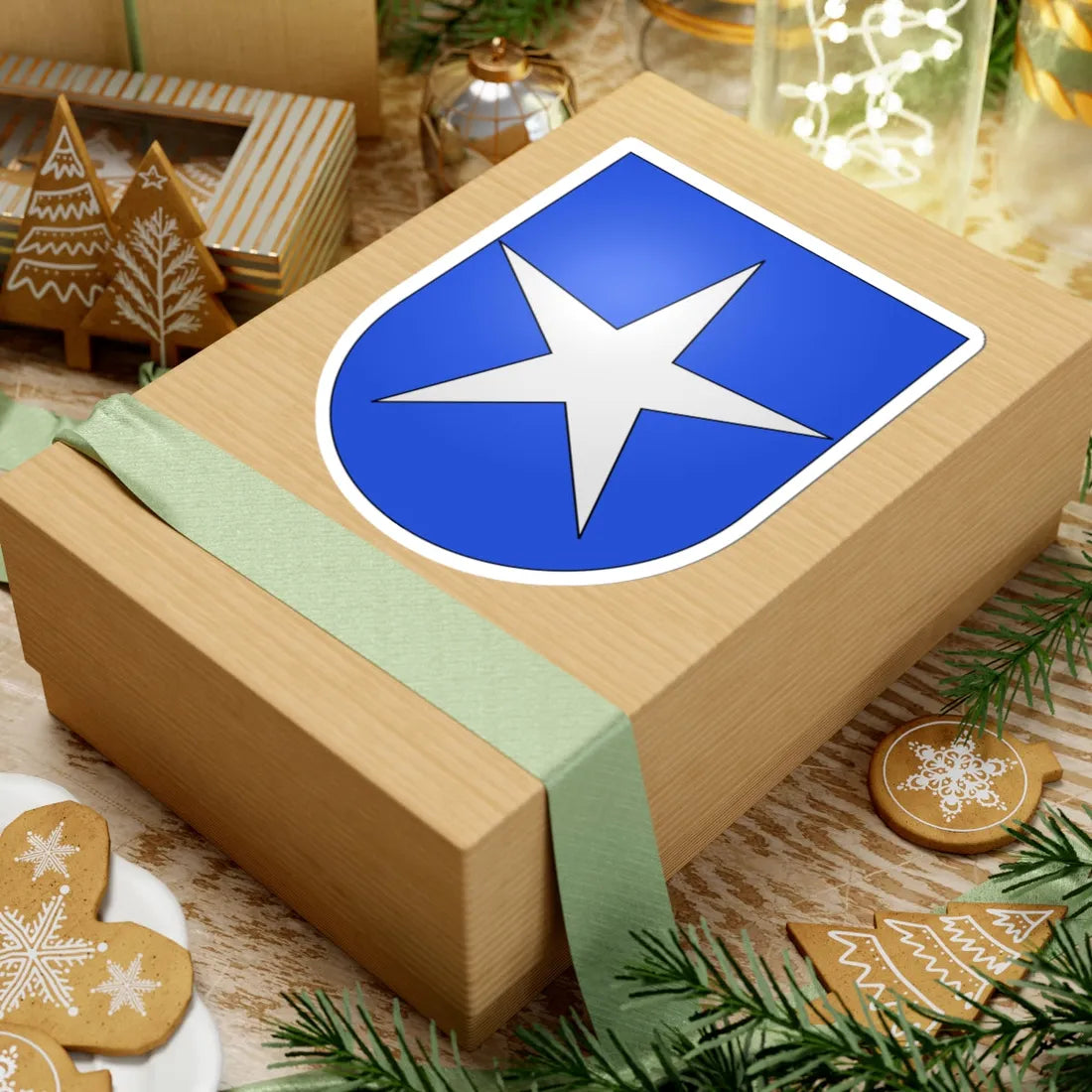 Mollis-coat of arms (Switzerland) (Coat of Arms) STICKER Vinyl Kiss-Cut Decal - The Sticker Space