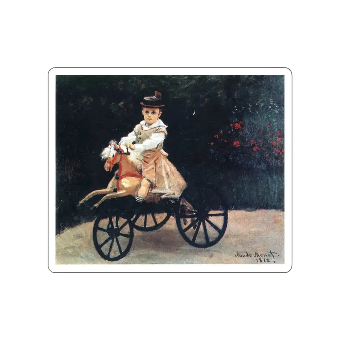 MONET, Claude - 54 (Artwork) STICKER Vinyl Die-Cut Decal - The Sticker Space
