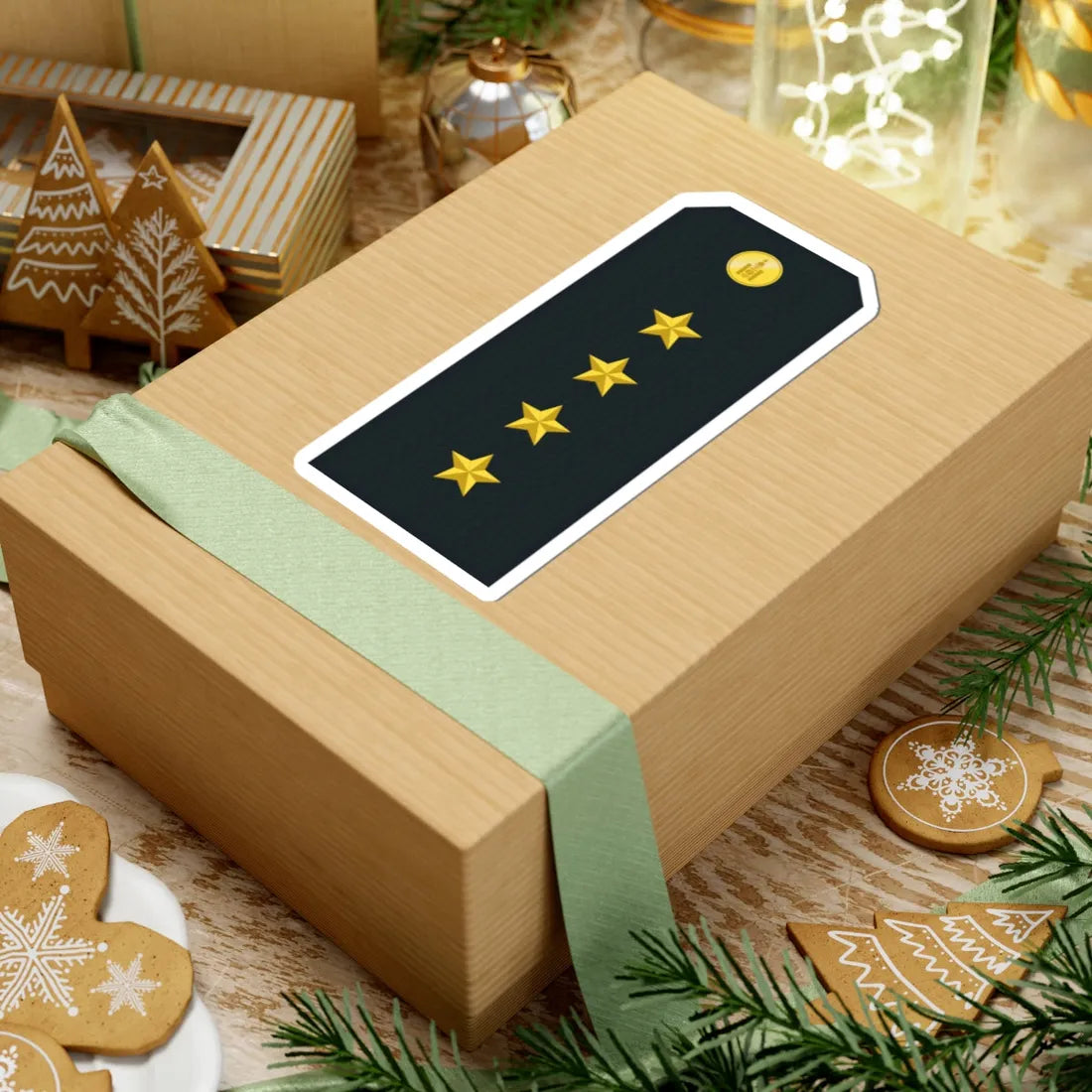 Mongolian Border troops CPT service (Mongolia) (Military Rank) STICKER Vinyl Kiss-Cut Decal - The Sticker Space