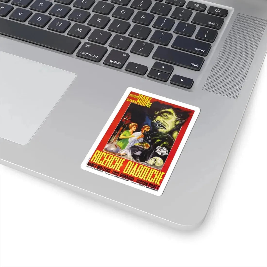 MONSTER ON THE CAMPUS (ITALIAN) 1958 Movie Poster - STICKER Vinyl Kiss-Cut Decal - The Sticker Space