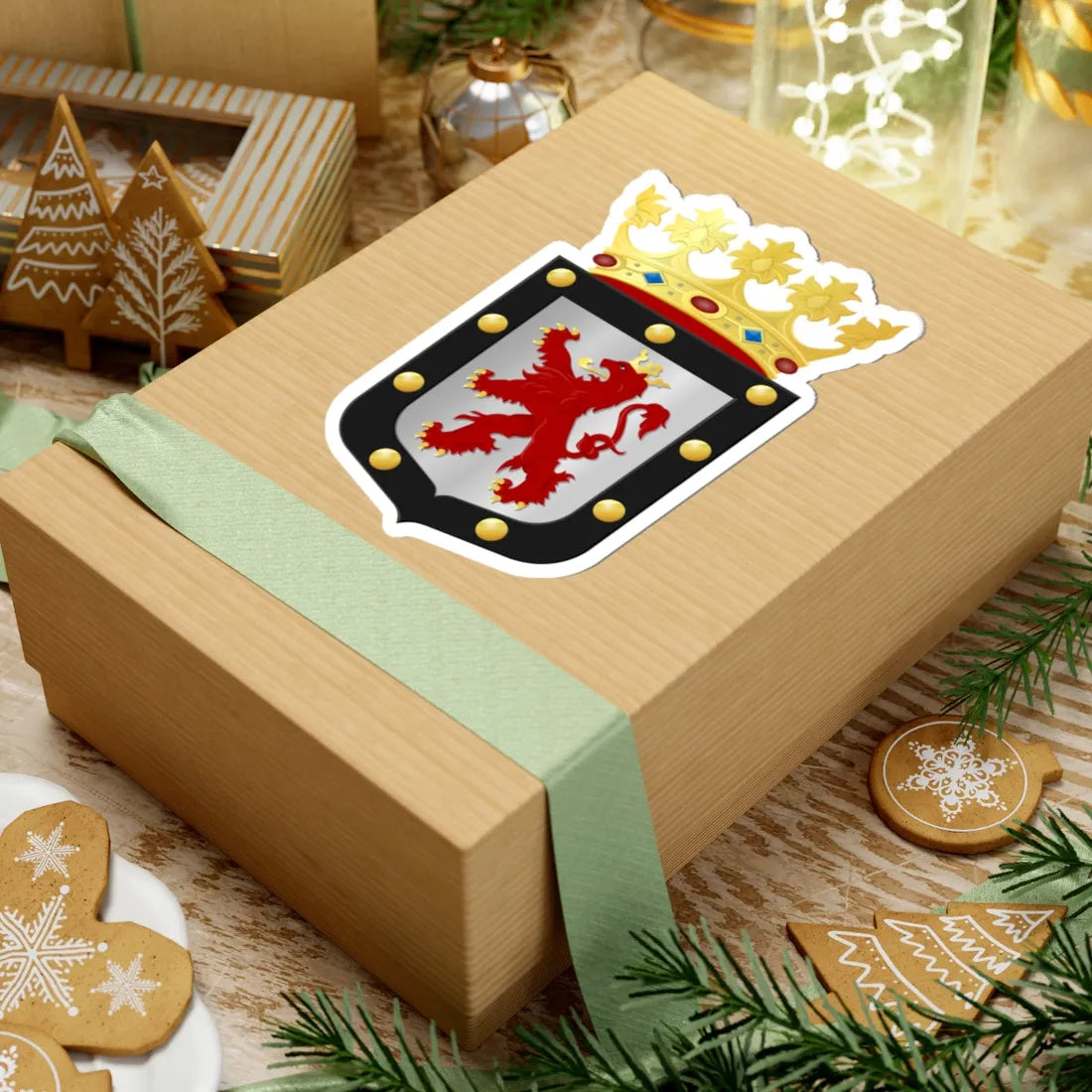 Montferland wapen (Netherlands) (Coat of Arms) STICKER Vinyl Kiss-Cut Decal - The Sticker Space