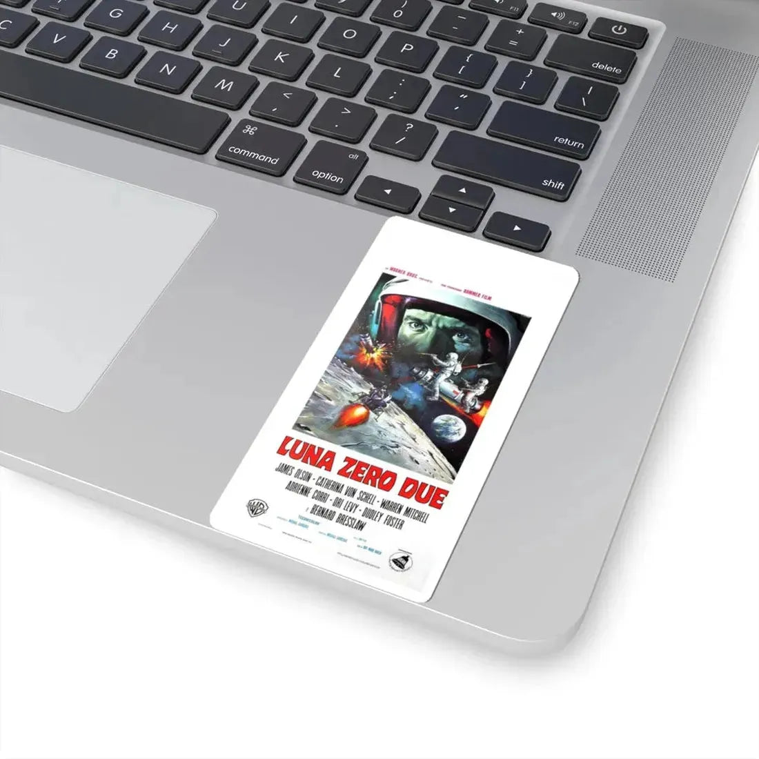 MOON ZERO TWO (ITALIAN) 1969 Movie Poster - STICKER Vinyl Kiss-Cut Decal - The Sticker Space