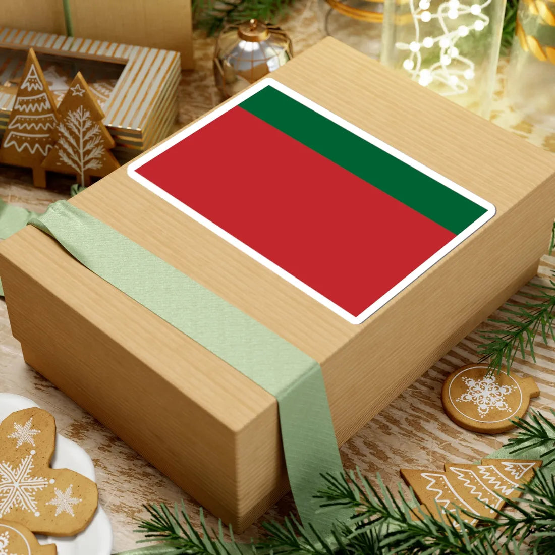 Moor Flag of Morocco 1666-1915 (Morocco) STICKER Vinyl Kiss-Cut Decal - The Sticker Space