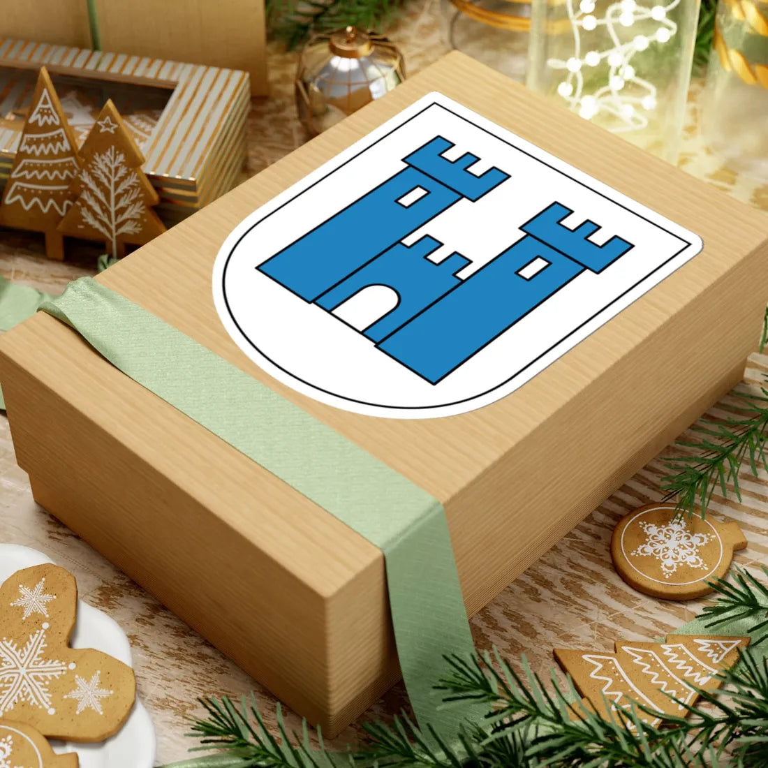 Moosburg coat of arms (Switzerland) (Coat of Arms) STICKER Vinyl Kiss-Cut Decal - The Sticker Space