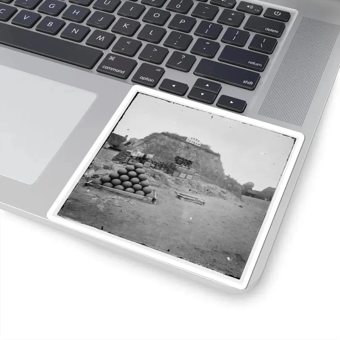 Morris Island, S.C. Closer View of Same (U.S. Civil War) STICKER Vinyl Kiss-Cut Decal - The Sticker Space