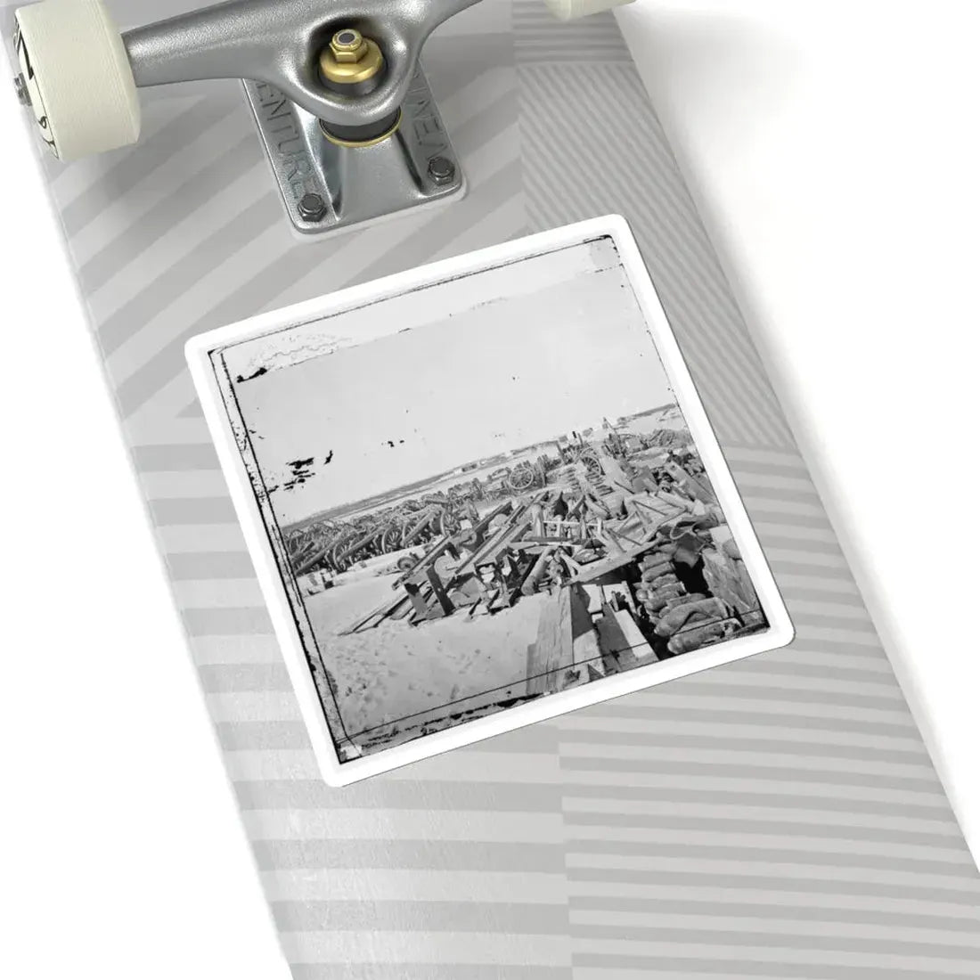 Morris Island, S.C. Ordnance Depot (U.S. Civil War) STICKER Vinyl Kiss-Cut Decal - The Sticker Space