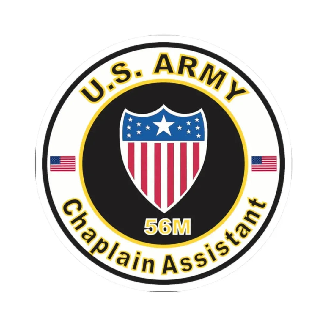 MOS 56M Chaplain Assistant (U.S. Army) STICKER Vinyl Kiss-Cut Decal - The Sticker Space